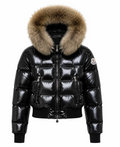 Shiny Furr Puffer Jacket